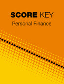Personal Finance Score Key 1-3