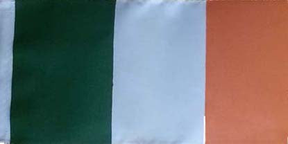 Cover Image for Irish Flag with Pole & Base
