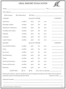 Cover Image for Oral Report Form (50)