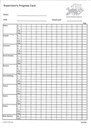 Cover Image for UK Supervisor's Progress Card A4 (Ind)