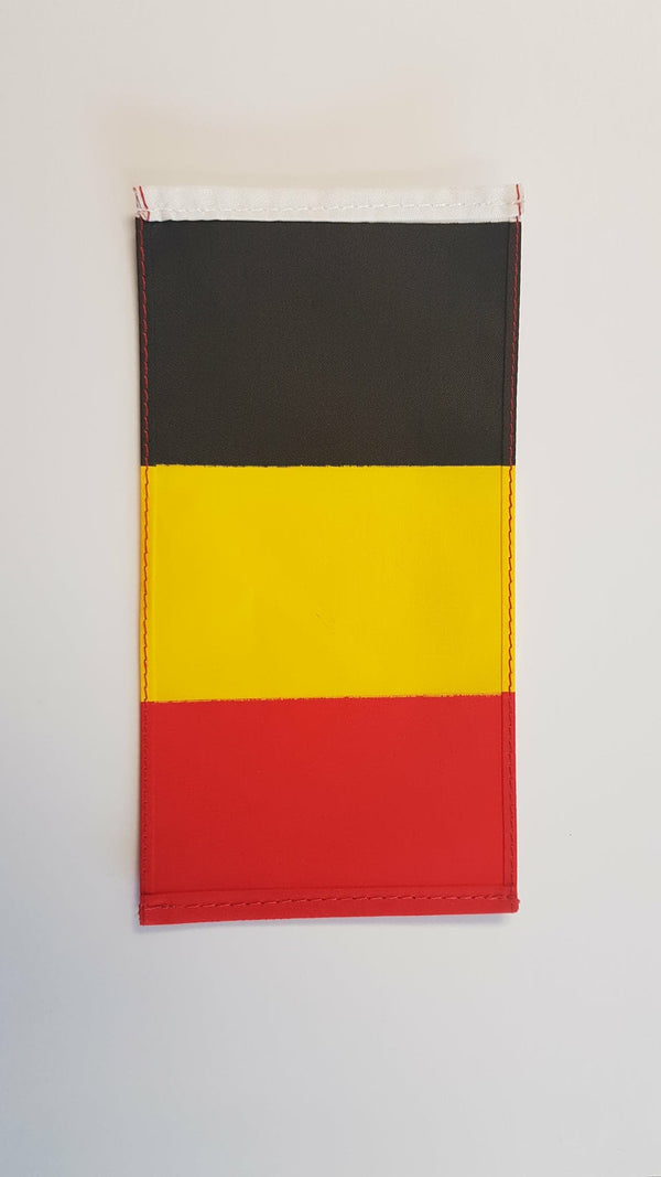 Cover Image for Belgian Flag with Pole & Base