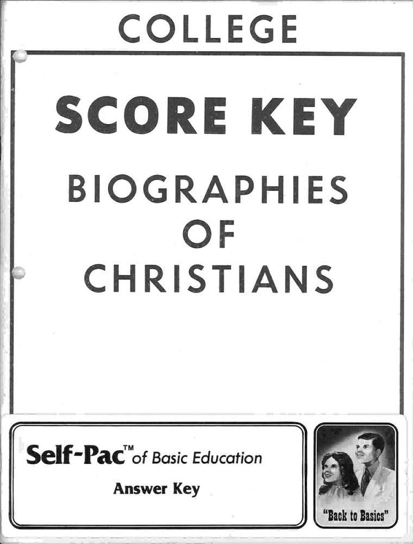 Cover Image for Biography of CHR KEYS 1-5