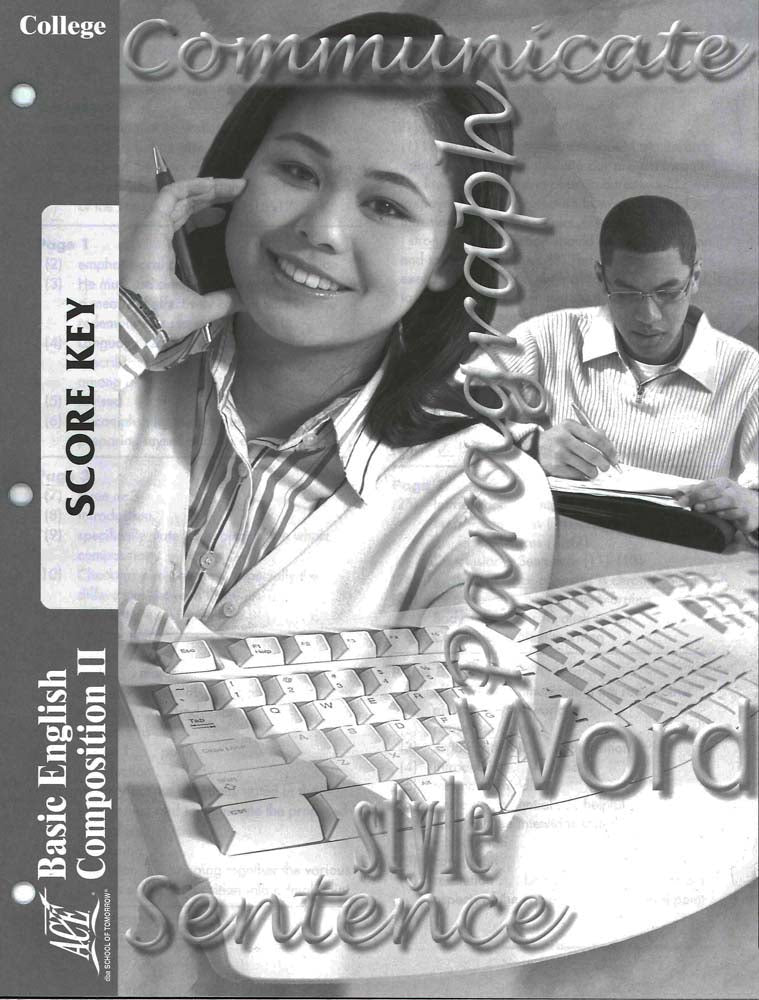 ENGLISH COMPOSITION 1 KEY 6-10 – Christian Education Europe Shop