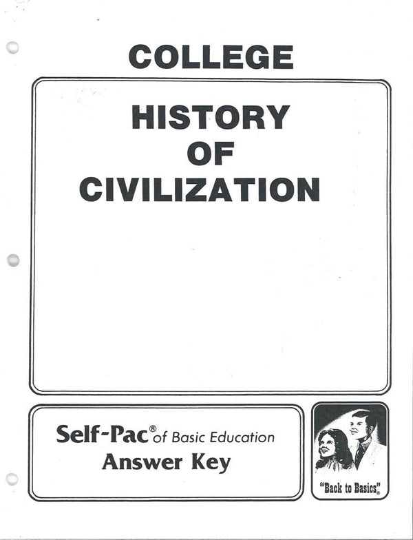 Cover Image for History of Civilization KEY 16-20