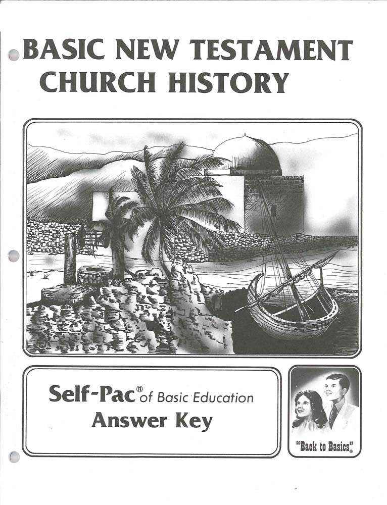 Cover Image for New Testament Church History Keys 121-132