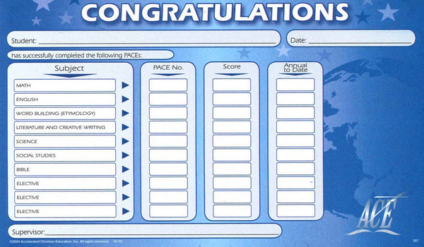 Cover Image for CONGRATULATIONS SLIP (PAD)