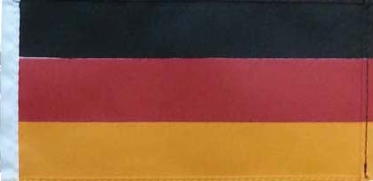 Cover Image for German Flag with Pole & Base