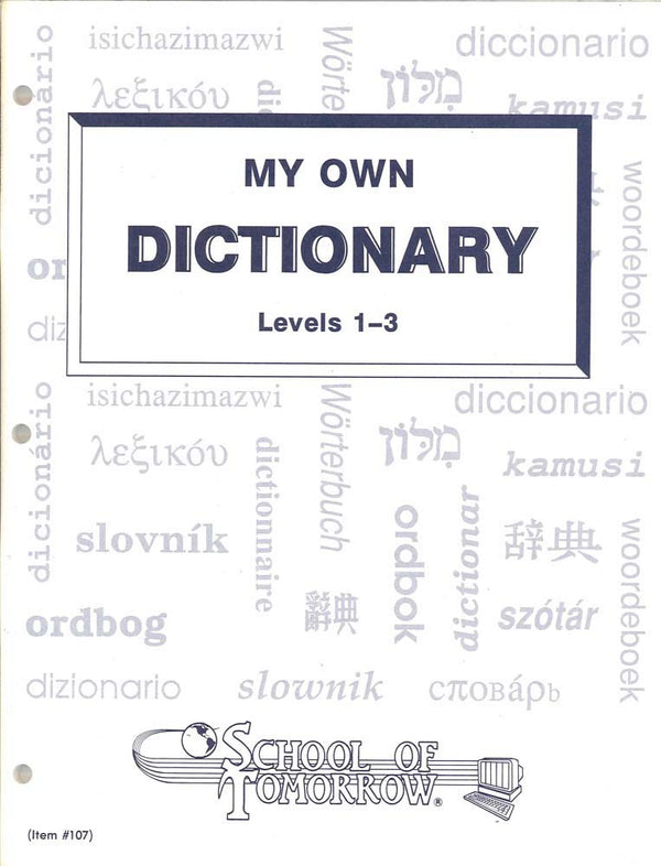 Cover Image for My Own Dictionary