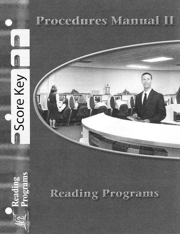 Cover Image for Reading Programs Score Key