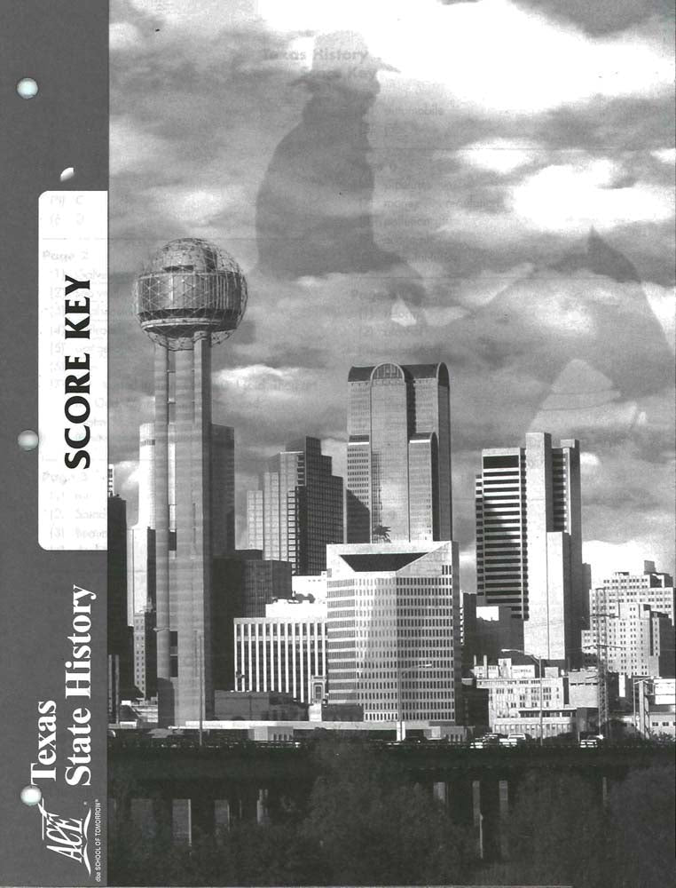 Cover Image for TEXAS STATE HISTORY KEYS 82 - 84