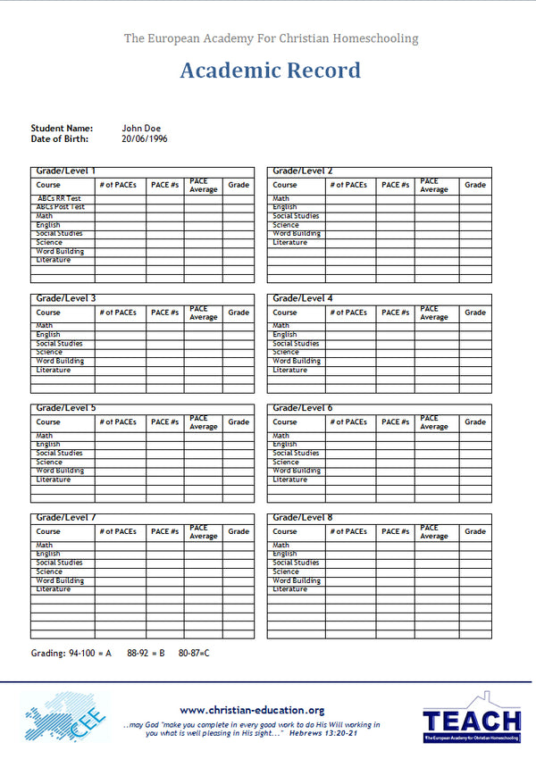 Members – Christian Education Europe Shop